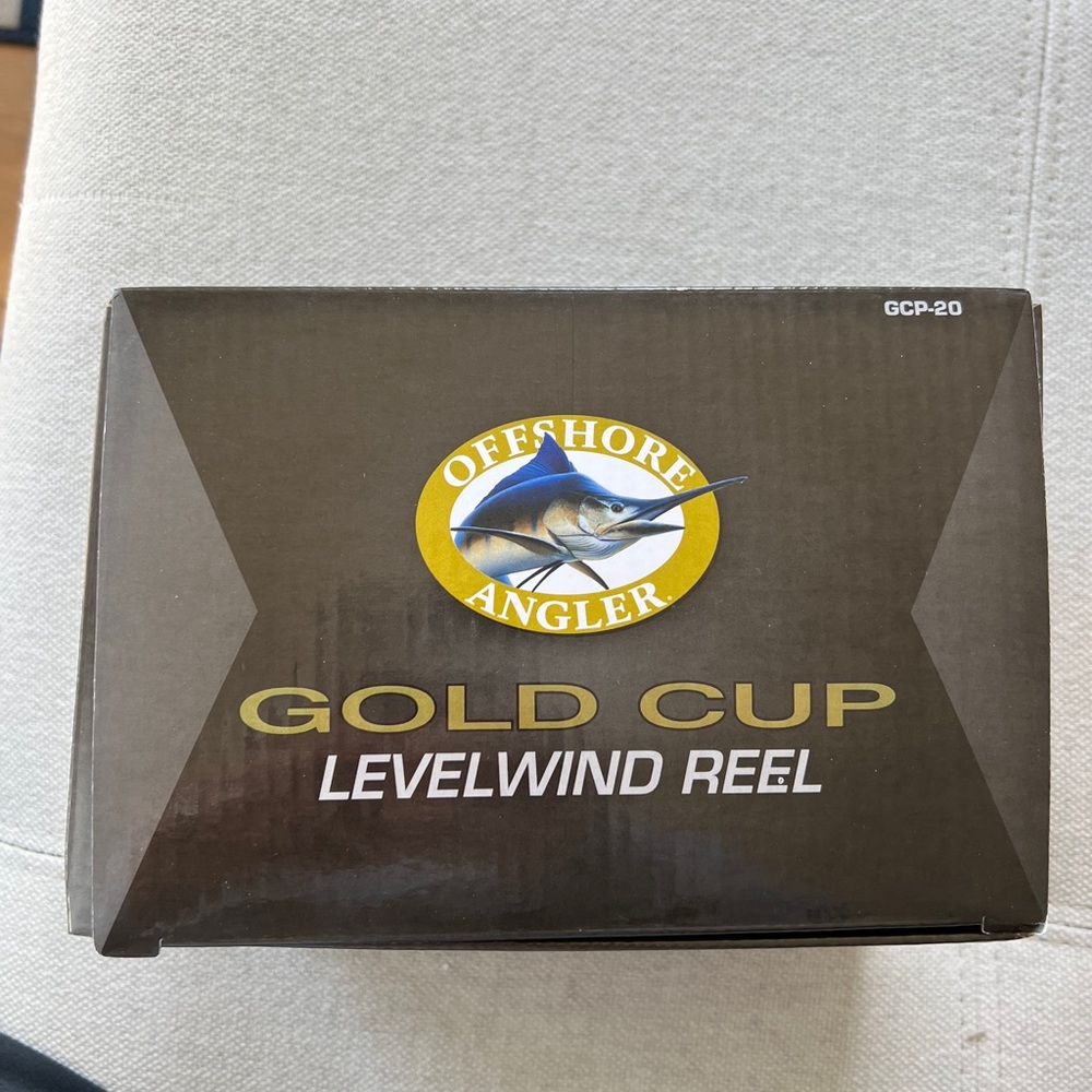 Offshore Angler Gold Cup Levelwind Reel